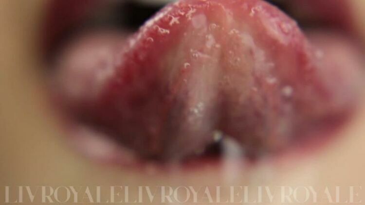 Extreme Close-up Saliva and Spit Bubbles – LivRoyale [updated: 2023-04-11]