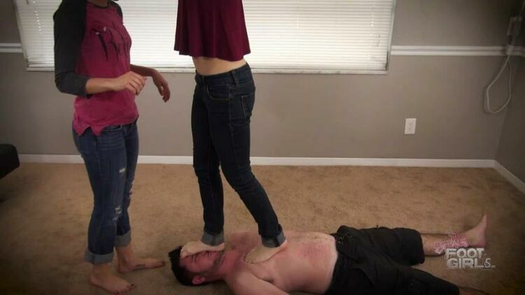 Walking all OVER you! – Bratty Foot Girls – Nikki Next & Morgan [updated: 2023-06-06]