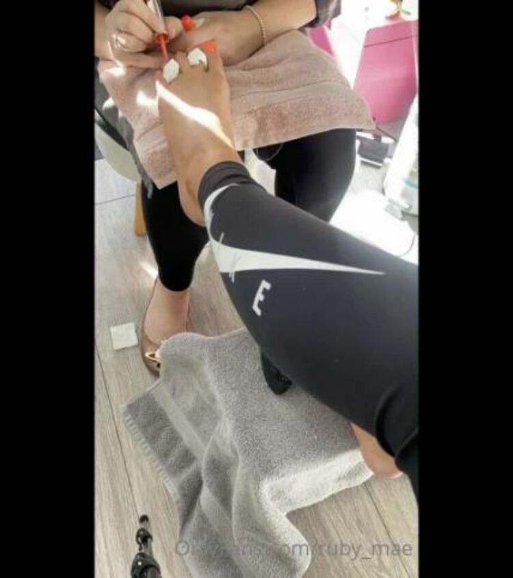 Onlyfans - Ruby - ruby mae - rubymaeWhich one of my foot slaves whats to see me get my feet pedicured Whose going to - 27-10-2021 [updated: 2023-08-05]