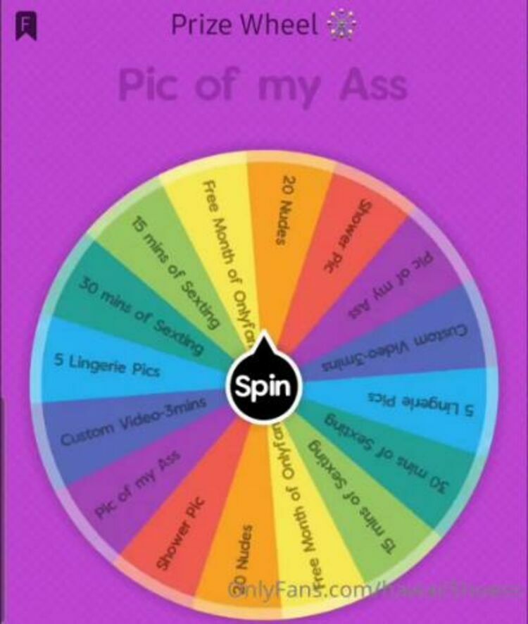 Onlyfans - hawaii5hoess - Take a Spin on my Wheel a Spin Every Spin is a GUARANTEED Win I will take th - 04-12-2021 [updated: 2023-08-09]