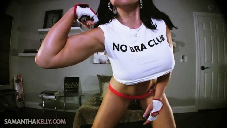 Samantha Kelly – Welcome To The No Bra Club Pec Flex [updated: 2023-10-16]