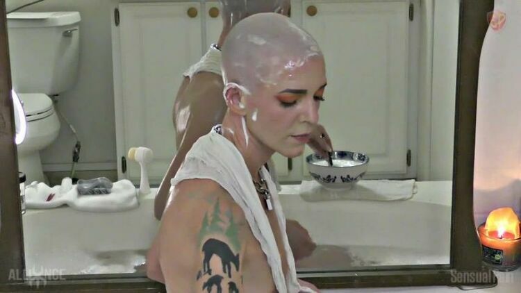 Sensual Hot Bath and Head Shave with Abigail Dupree [updated: 2023-10-30]