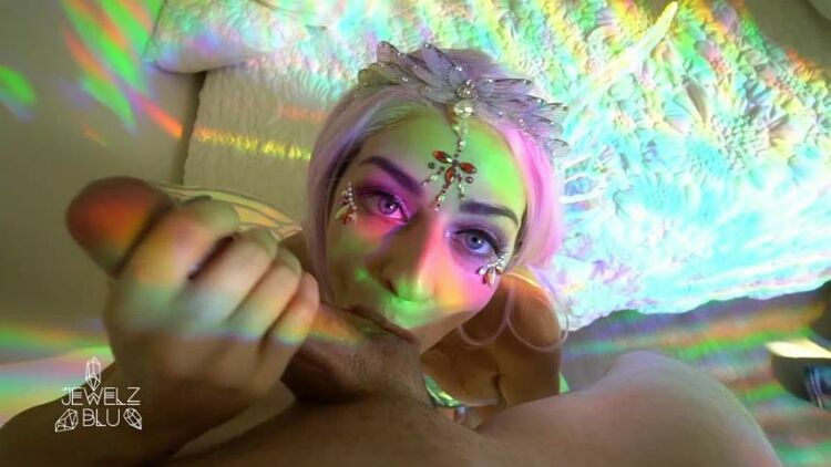 Jewelz Blu – Rainbow Fairy POV Blowjob and Facial [updated: 2023-11-01]