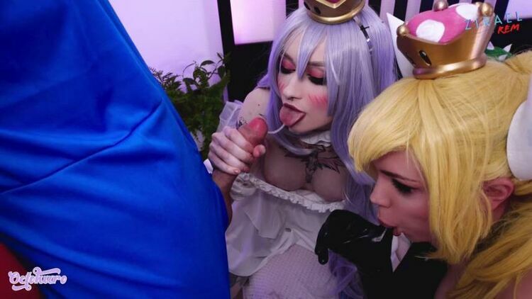 Zirael Rem – Boosette and Bowsette Fucked Mario [updated: 2023-11-03]