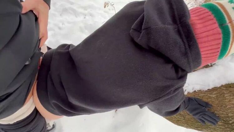 Pornrevolt - Piss Inside Ass on Snow after School [updated: 2023-12-15]