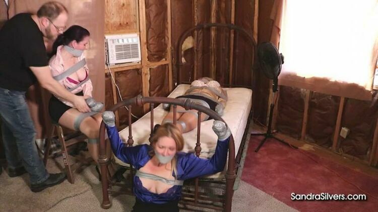 SandraSilvers – CCL Triple Secretaries Gagged in Run Down Hideout [updated: 2023-12-28]