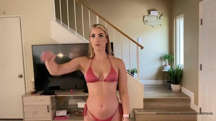 OnlyFans – Victoria Elizabeth  – Hypnotized In Red Bikini [updated: 2024-01-04]