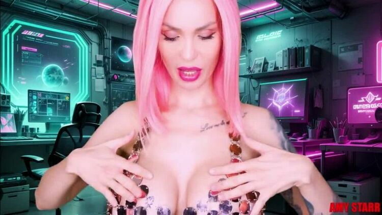 AmyStarr - ASMR CYBER JOI-Spritz mir in meinen gierigen Mund-extrem Dirty Talk AHEGAO face [updated: 2024-01-20]