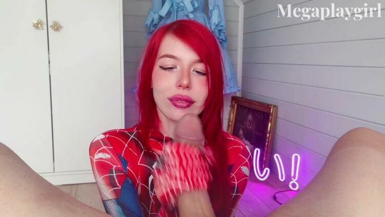 MegaPlayGirl – Spiderman Mary Jane POV Sloppy Blowjob [updated: 2024-01-22]