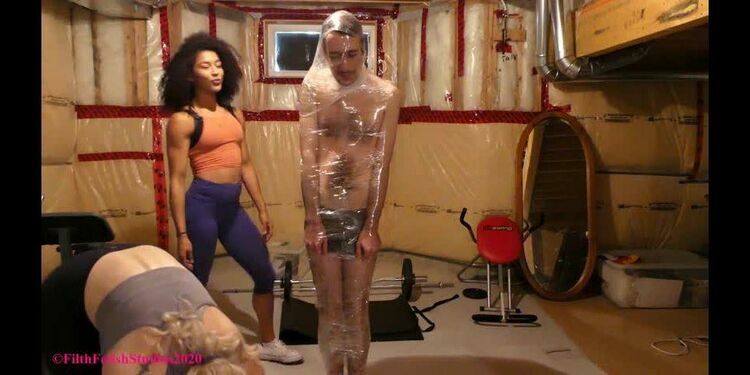 Filth Fetish Studios — Mistress Corinne, Goddess Kiki — Human Punching Bag [updated: 2024-01-27]