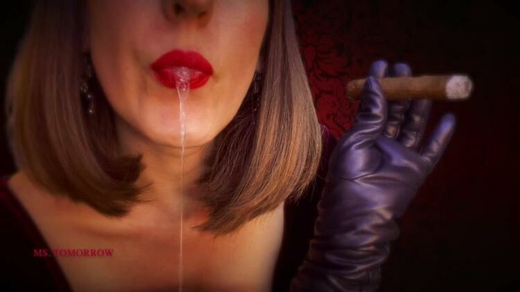 DommeTomorrow – CIGAR SPIT – Femdom Pov, Spitting [updated: 2024-01-29]