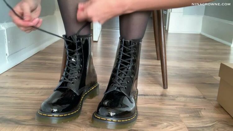 Nina Crowne – Bootlicker POV – Boot Worship, Femdom Pov [updated: 2024-02-03]