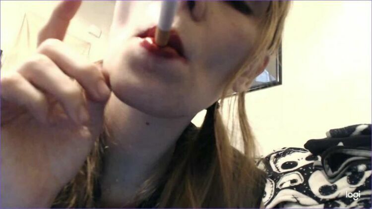 PrincessCica – Red Lipstick and a Menthol Cigarette – Smoking, Human Ashtray [updated: 2024-02-05]