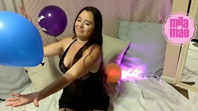 Mila MaeXO – Balloon Popping with Heels [updated: 2024-02-10]