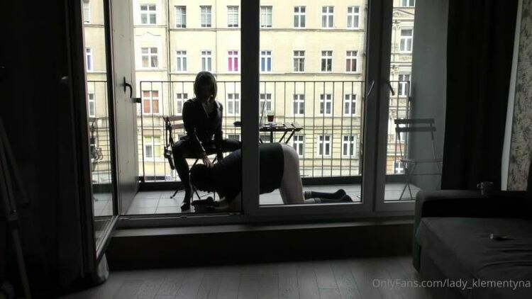 Lady Klementyna - Balcony is a public place here or if you eat - FullHD 1080p [updated: 2024-02-10]