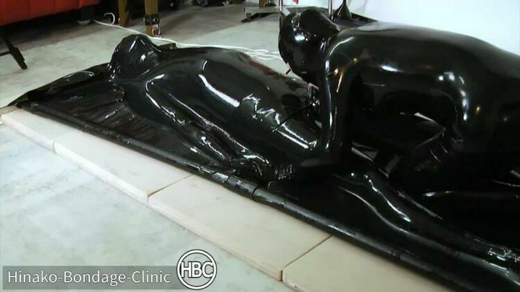 HBC — Latex Vacuum Bed With Dick Hole — Part 3 [updated: 2024-02-27]