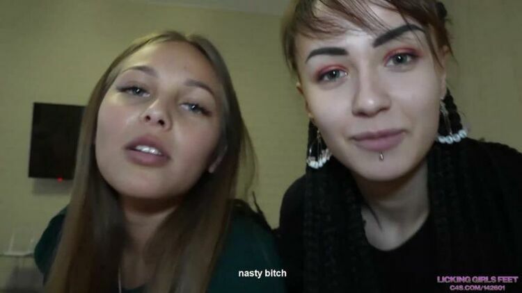 Licking Girls Feet – ISABELE and PAMELA – Listen to our orders and obey! – POV humiliation! [updated: 2024-03-13]