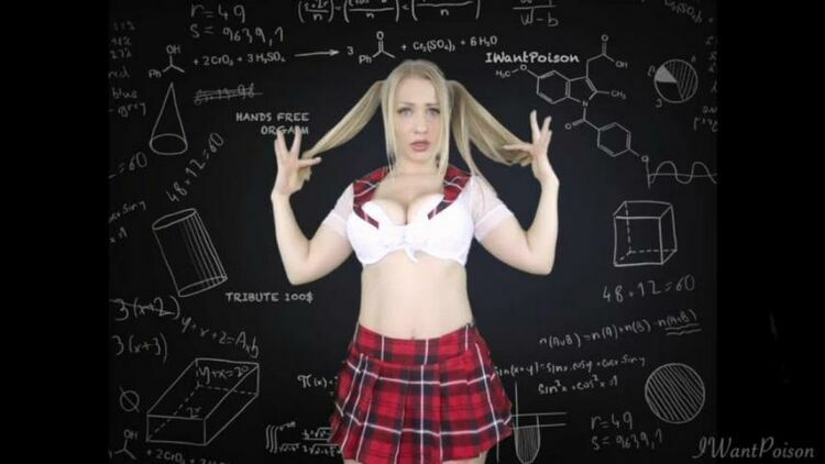 GoddessPoison - High school Hands Free Orgasm! JOI - FemDom POV, Schoolgirl Fantasy [updated: 2024-03-23]