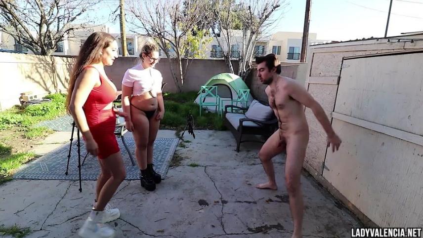 Lady Valencia: Backyard Boot Ballbusting [updated: 2024-04-10]