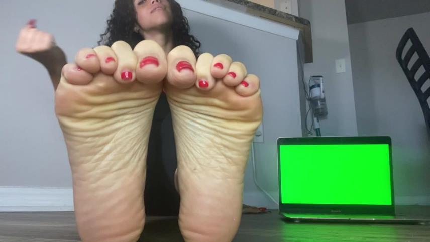 goddessxliv – Red Light Green Light Scrunched Soles [updated: 2024-04-17]