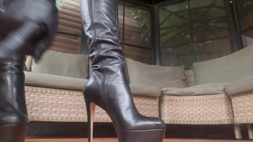 Gynarchy Goddess - Clean My Leather Boots POV [updated: 2024-04-24]