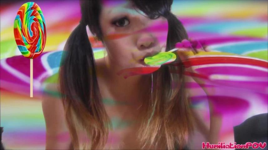 HumiliationPOV - Cruel Pigtailed Lollipop Brat Spits In Your Face, Perv [updated: 2024-06-12]