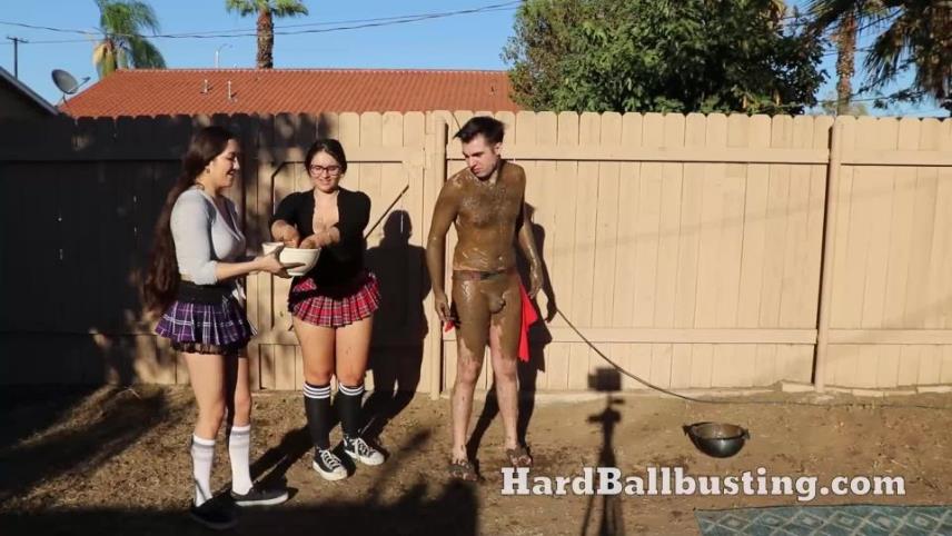 HardBallbusting - Mistress Loow and Lady Nerd Made us Pretty Girls Get a Bad Grade Mud Punishment - FullHD 1080p [updated: 2024-06-22]