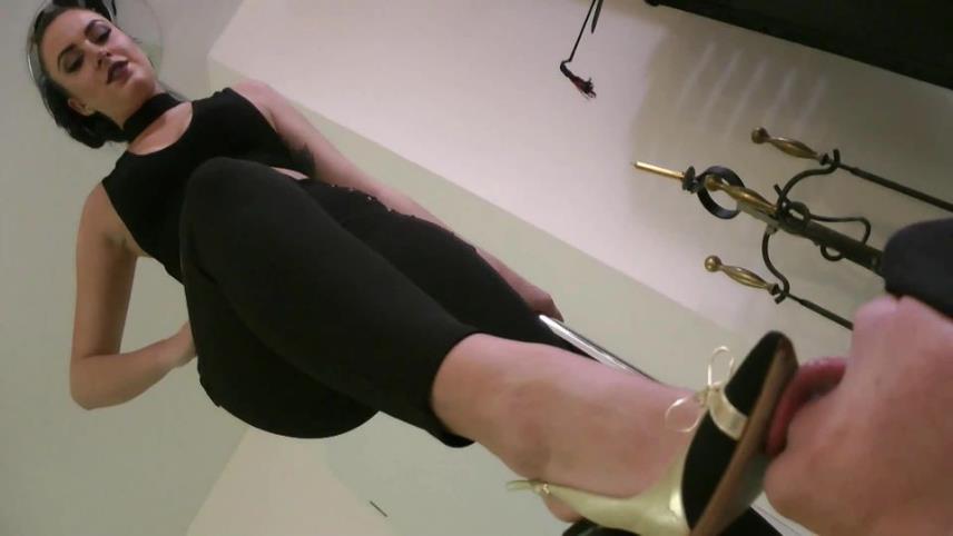 Boot Heel Worship CBT Humiliation —  Lady Katharina — Humiliating Soles Cleaning Time [updated: 2024-09-09]