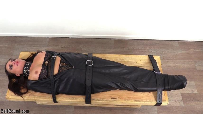 Belt Bound – Lori strapped in a body bag [updated: 2024-09-13]