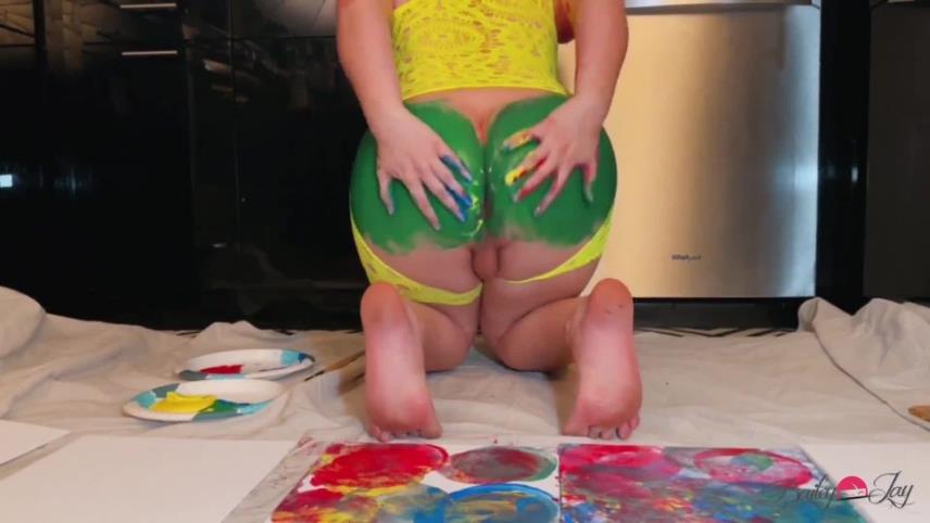 Bailey Jay - Naked Bailey Painting 22 April 2023 [HD, 1080p] [updated: 2024-09-15]