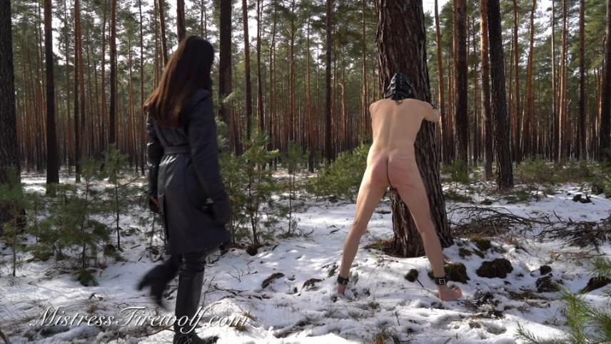 Mistress Firewolf - Disciplined In The Cold Winter Forest - FullHD 1080p [updated: 2024-09-17]