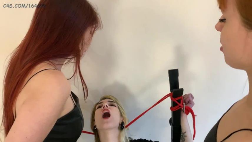 Petite Princess FemDom - Lezdom Double Spitting Humiliation - FullHD 1080p [updated: 2024-09-19]