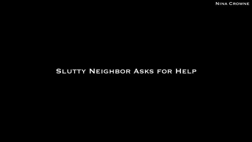 Nina Crowne – Slutty Neighbor Asks for Help Audio [updated: 2024-09-24]