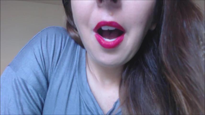 Mouth lipstick fetish with bright lips [updated: 2024-09-26]