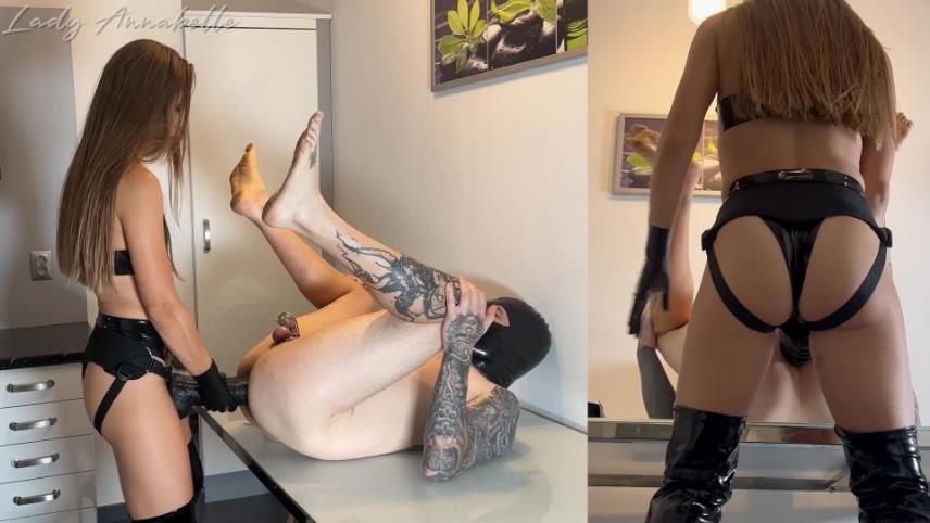 LadyAnnabelle666: Pegging with my cleaning slave [updated: 2024-09-29]