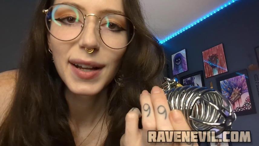 Raven Evil - Locktober Challenge #2 - BJ Tease and Denial - FullHD 1080p [updated: 2024-10-05]