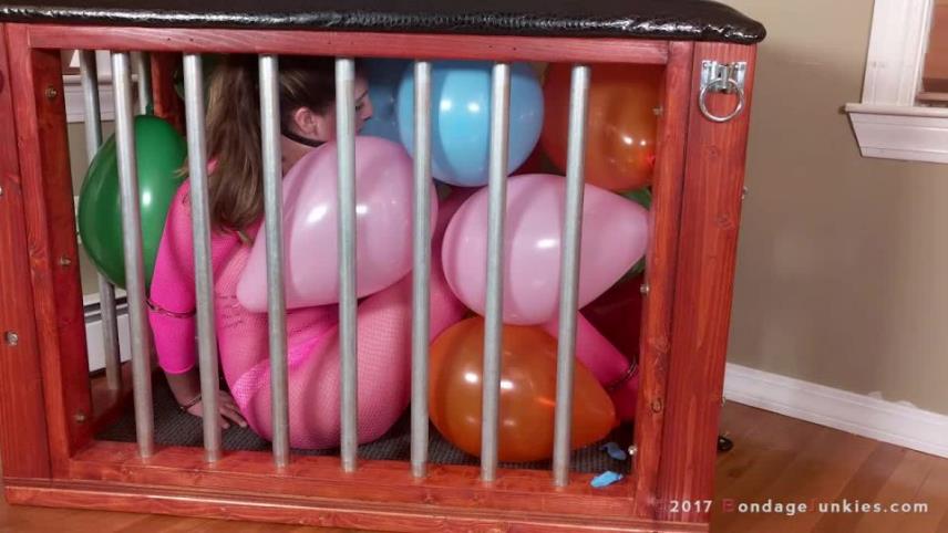 BondageJunkies bjv 1635 Maggie the balloon cage [updated: 2024-10-06]