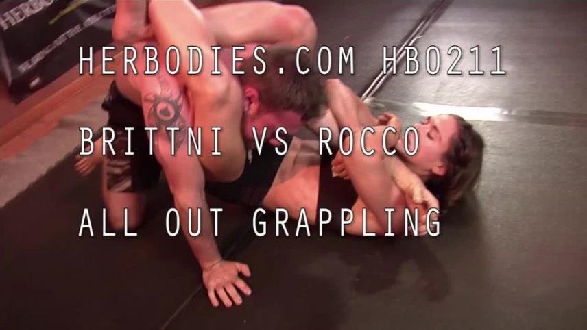 HerBodies.Com - Brittni Vs Rocco In Mixed Grappling [updated: 2024-10-09]