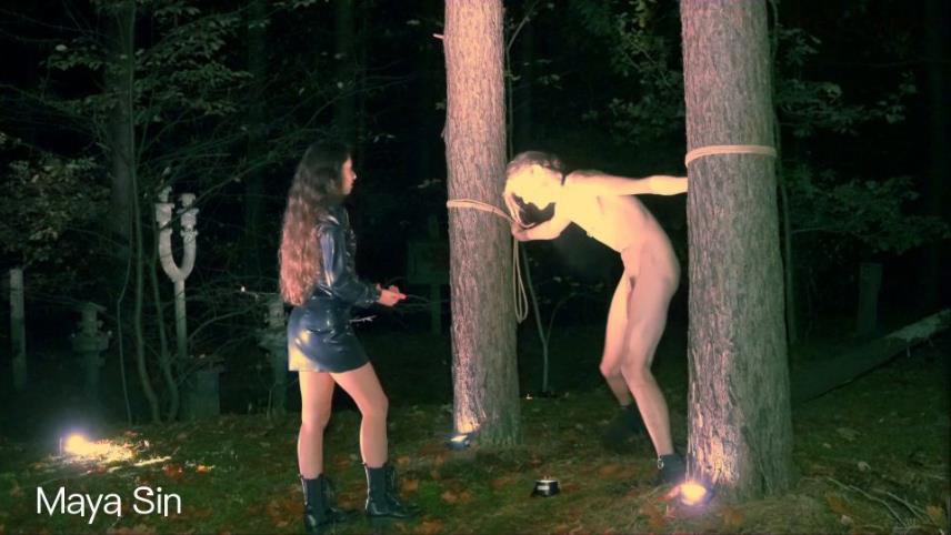 Maya Sin - Ballbusting in the depths of a dark forest - UltraHD 2160p [updated: 2024-10-12]