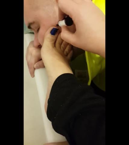 Feet slave pedicure on face! [updated: 2024-10-13]