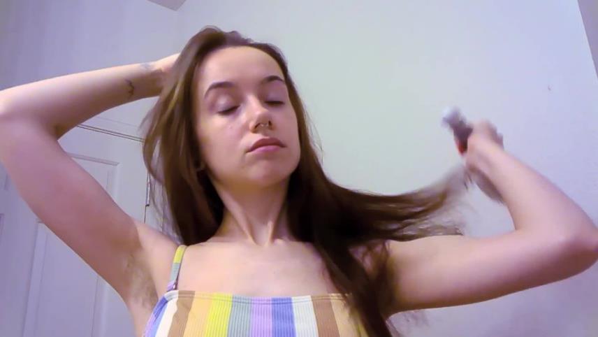 GoddessMayHere - Hair Brushing 2 [updated: 2024-10-21]