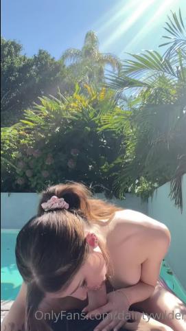 Dainty Wilder - POV Poolside Creampie Video Leaked PLP - [Onlyfans] (UltraHD 2K 1920p) [updated: 2024-10-23]