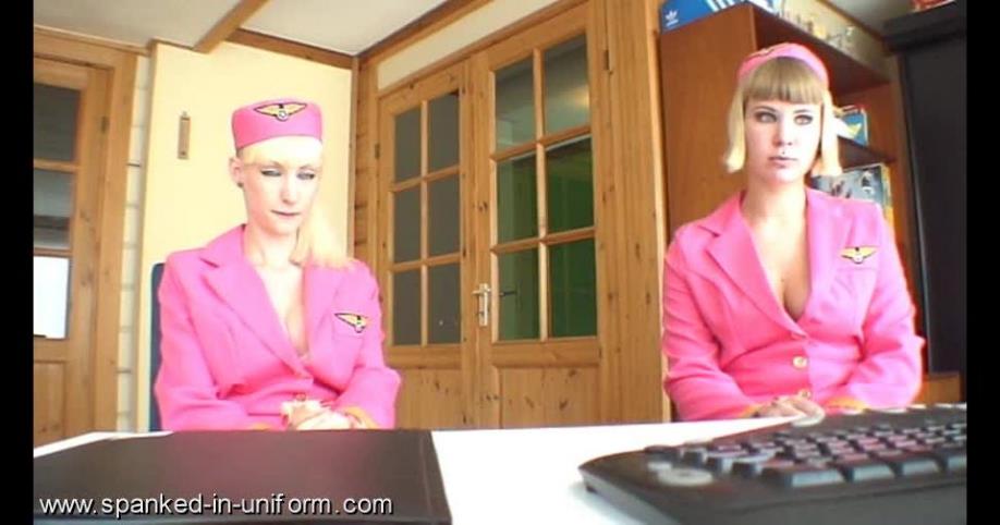 SpankedInUniform - Europe Airlines Episode 2 Spanking & Whipping [updated: 2024-10-28]