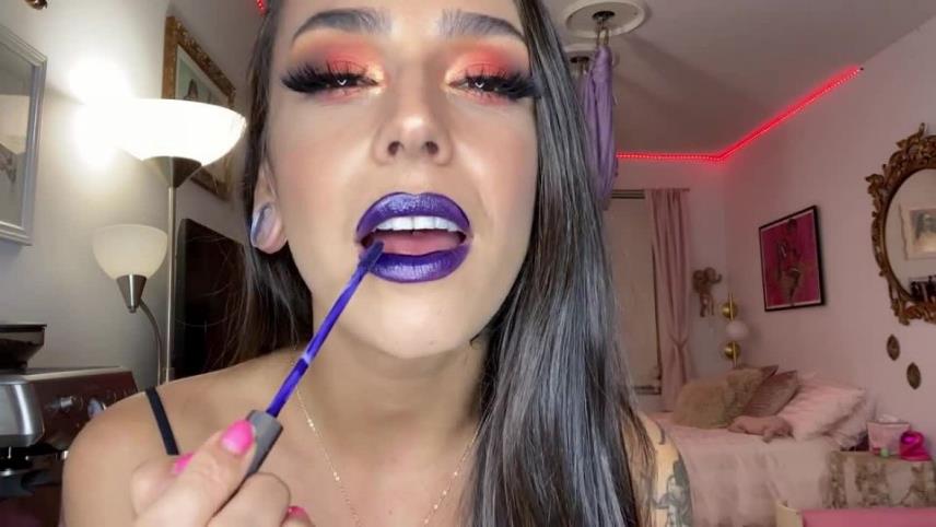 misswhip - Mouth Fetish-Purple Lipgloss Humiliation [updated: 2024-11-02]