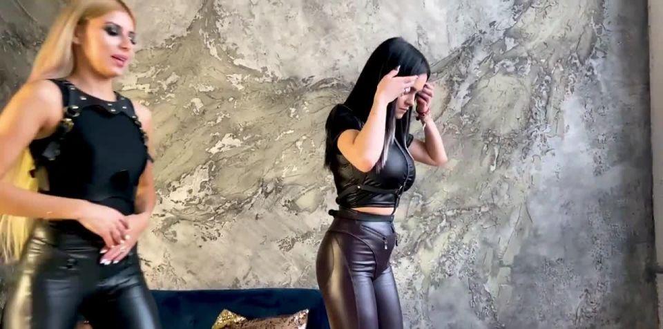 Gera Staver Blonde And Brunette In Thongs Leather Leggings And Hig [MyLatexBabe] (SD 634p) [updated: 2024-11-19]