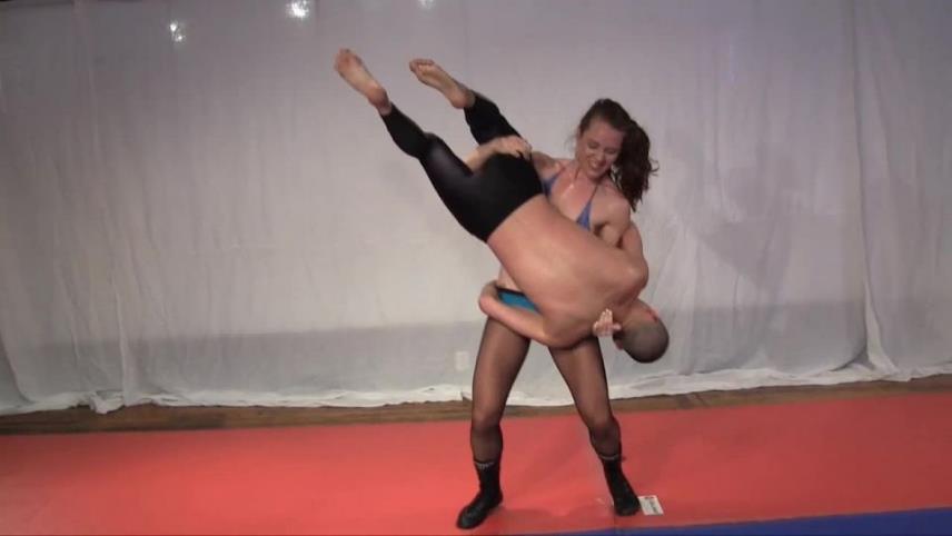 Doom Maidens - Veve Lane - VeVe Dominates Tae: Mixed Pro-Style Wrestling. [updated: 2024-12-01]