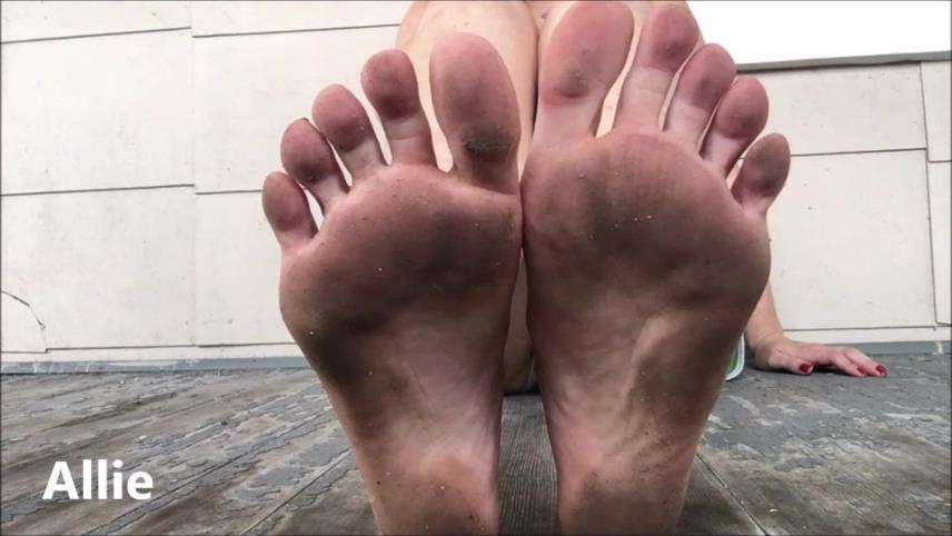 Allie - Dirty Foot Fetish POV [updated: 2024-12-02]