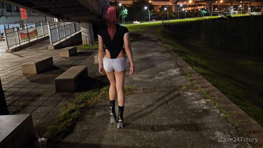 slave247story – Young Ponygirl Practicing Walking Outdoors [updated: 2024-12-05]